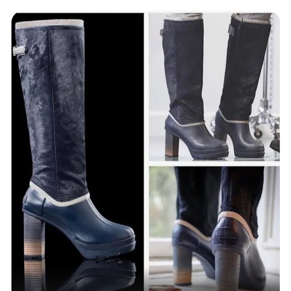 SOREL
MEDINA IV PREMIUM - Collegiate / Navy / black size 8 gently used - Picture 3 of 16